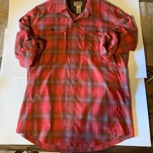 LL BEAN mens button up